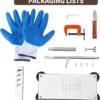 Adjustable Oyster & Clam Opening Tool Set, 4-Level