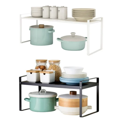 Expandable Kitchen Shelf Organizer