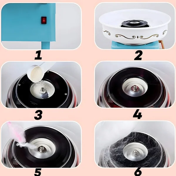 Retoo SmartHome Cotton Candy Machine 550W