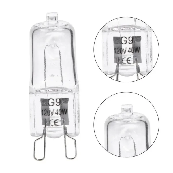 G9 40W High Temp Halogen Oven Bulb