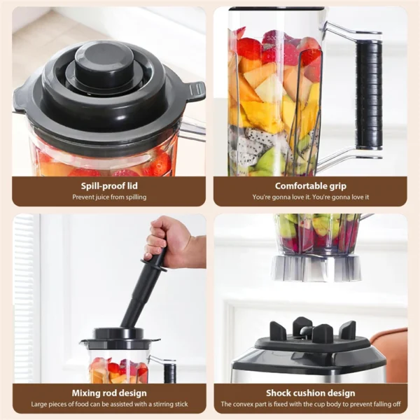 3in1 Blender Food Processor 9500W 3L