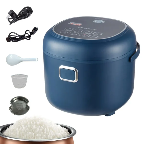 Mini 2L Car Rice Cooker & Steamer