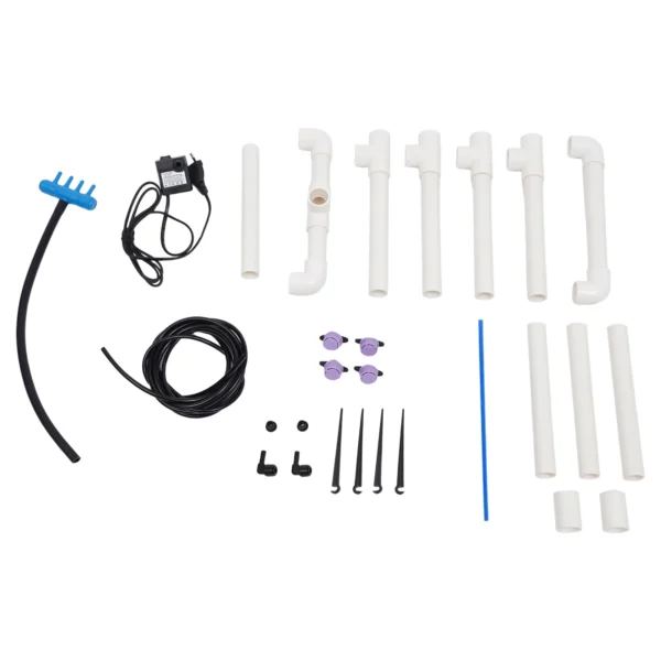 Hydroponic DWC System 4 Buckets w/ Pump