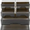 S85f71bd7846f4034b79ce5c3483af465G-1.webp 6pcs Transparent Desk Drawer Organizer Set
