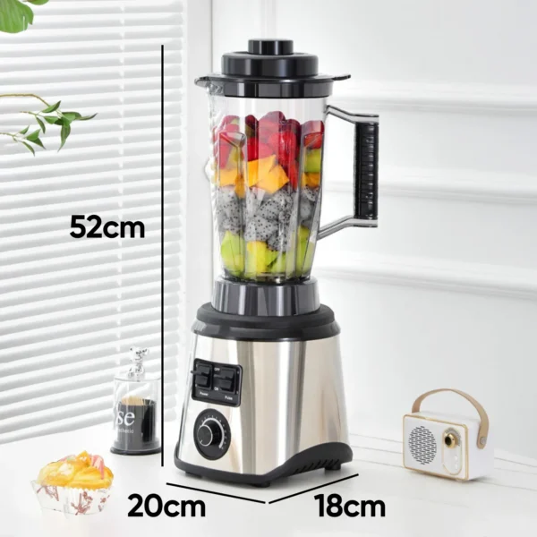 3in1 Blender Mixer Juicer 3 Containers 2.5L