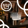 8L Air Fryer 1800W 10 Programs LED Display