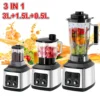 3in1 Blender Food Processor 9500W 3L