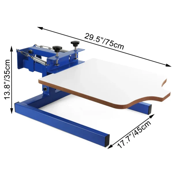 Screen Printing Machine 1 Color 1 Station