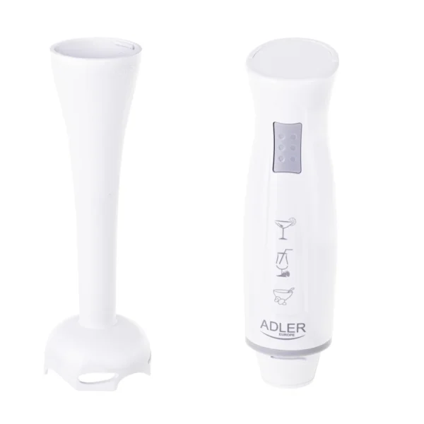 300W Hand Blender Stainless Steel White
