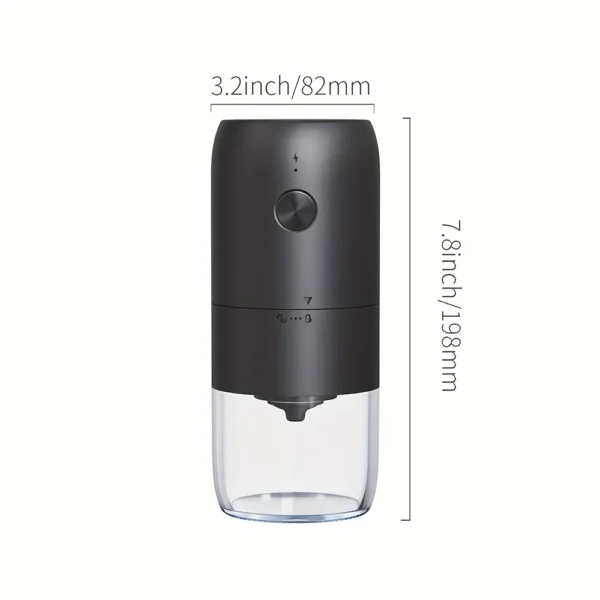 Electric Coffee Grinder: Portable Rechargeable