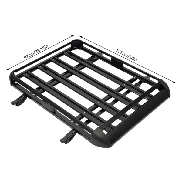 Universal 127cm Aluminum Roof Rack 68kg Load