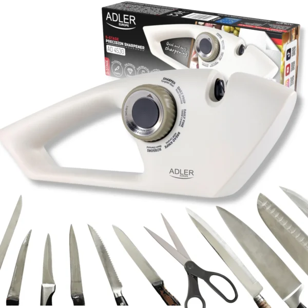 S98ecabcc31754a849334e6b849f4c585P.webp Adler AD4530 Precision Knife & Scissors Sharpener