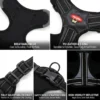 No Pull Tactical Dog Harness, Adjustable Reflective