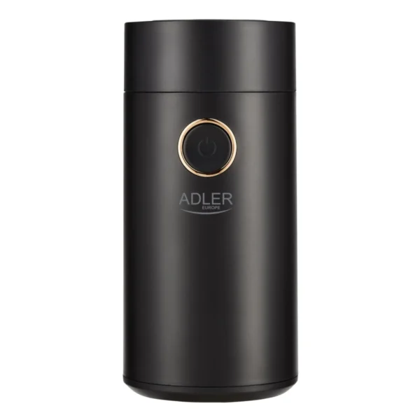 S9fdf14eff9c2416691e59b999a4f011eL-1.webp Adler Electric Coffee Grinder 150W, Black/Gold, 75