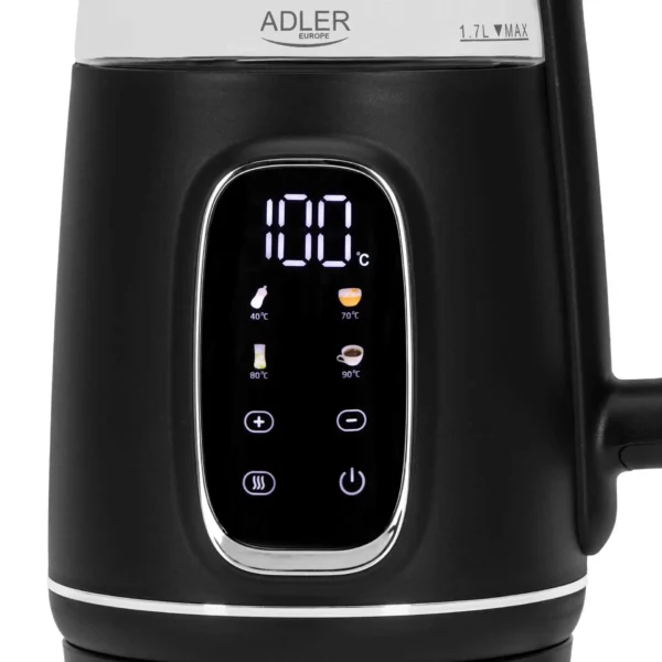 2200W Glass Kettle 1.7L Temp Control