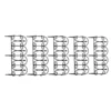 23cm Decorative Garden Fence 2.9m Plastic