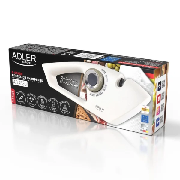 Sa639b0fdb3724591b113ddc47162d325p.webp Adler AD4530 Precision Knife & Scissors Sharpener