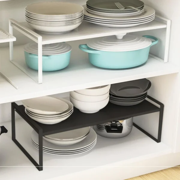 Sa8d140663c6049df91a7fd2fe005bddf0.webp Expandable Kitchen Shelf Organizer