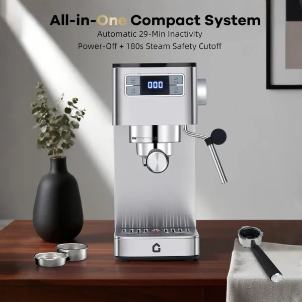 Sa93a7c5492b7480fa960d6f58b5c0eaah.webp 20 Bar Stainless Steel Espresso Machine Frother