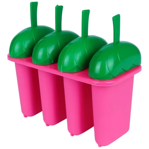 Saa84f5d738784f458d7892f83b15791an.webp Plastic Ice Cream Mold Set, 4 Pcs