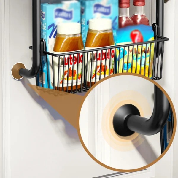 6-Tier Over Door Metal Pantry Organizer