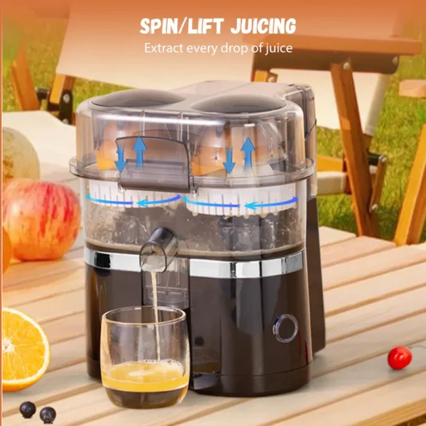Portable 2in1 Juicer Blender 200W Double Head