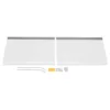Transparent Door Awning Rain Shelter 160/200cm