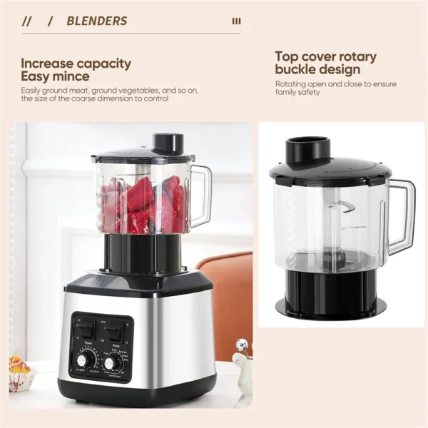 3in1 Blender Food Processor 9500W 3L