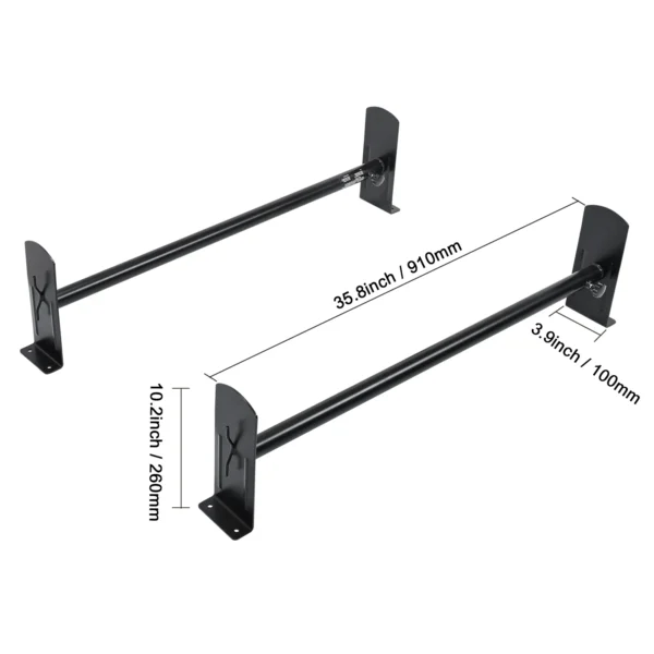 Van Roof Ladder Rack 2/3 Bars Heavy Duty