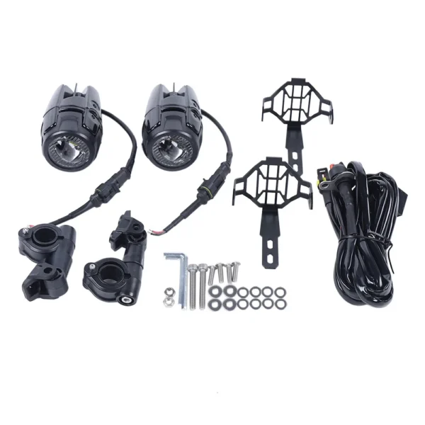 Motorcycle LED Fog Lights 6000K Waterproof (2pcs)