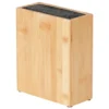 Bamboo knife stand 19.5x9x23 cm