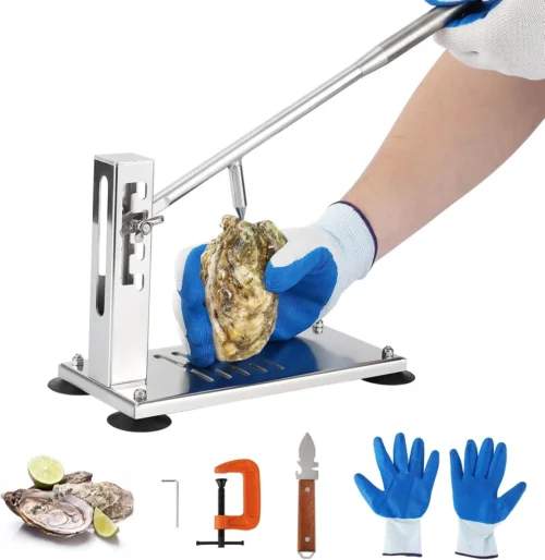 Adjustable Oyster & Clam Opening Tool Set, 4-Level