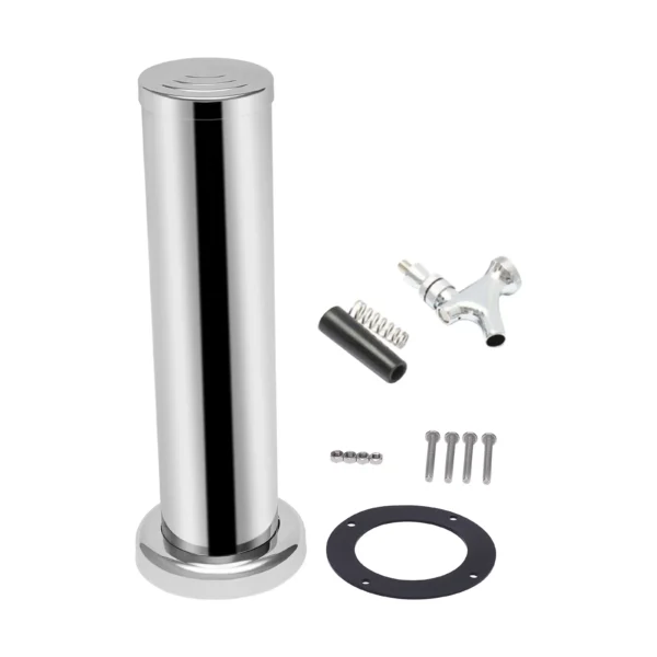 Stainless Steel Beer Tower Tap Dispenser