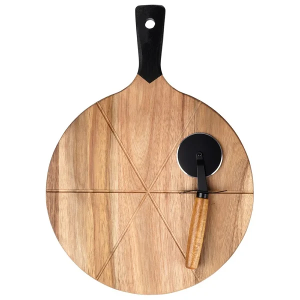 Acacia Pizza Board & Knife, 30 cm