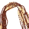 Boho Wooden Beaded Door Curtain 91x177cm Beige