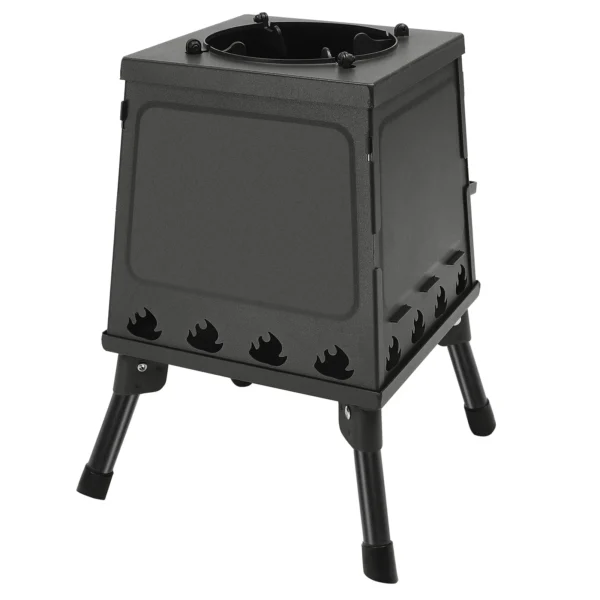 Portable Tent Stove with Pipe Outdoor Heater
