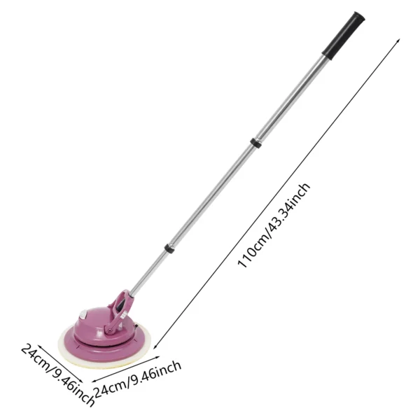 Cordless Electric Floor Polisher Wet Dry Mop Scrubber