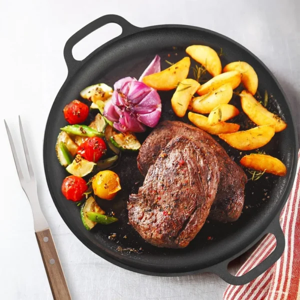 Cast iron pan 35×42.5 cm