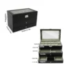 3 Tier Jewelry Box Watch Case Lockable