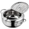 Scddeb90734a74ddcb2d16a716306dd0ex-1.webp 1-Piece Stainless Steel Tempura Deep Fryer 2.2L
