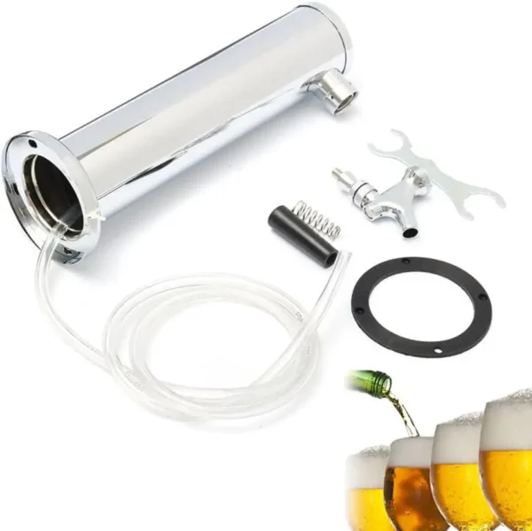 Stainless Steel Beer Tower Tap Dispenser