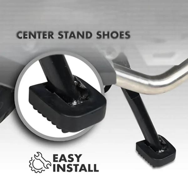 Motorcycle Kickstand Pad Rubber Side Stand Base