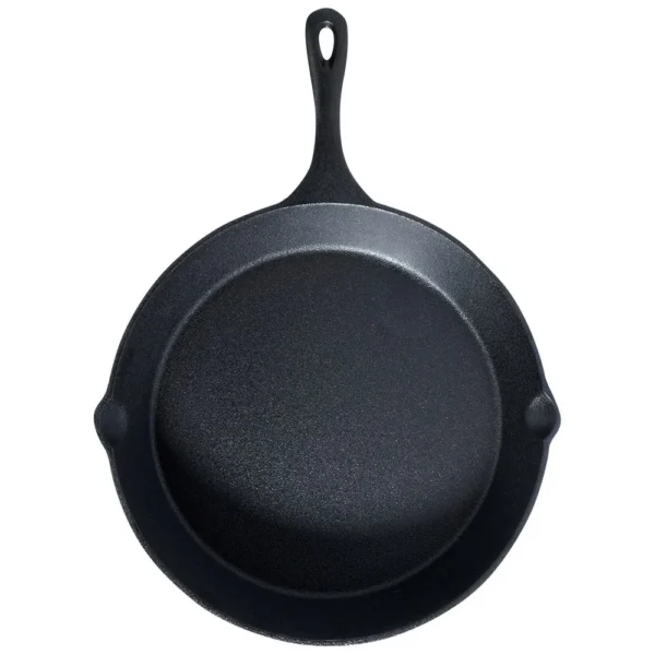Cast iron pan with silicone cap 30 cm