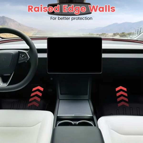 Tesla Model 3 Floor Mats 3PCS All Weather