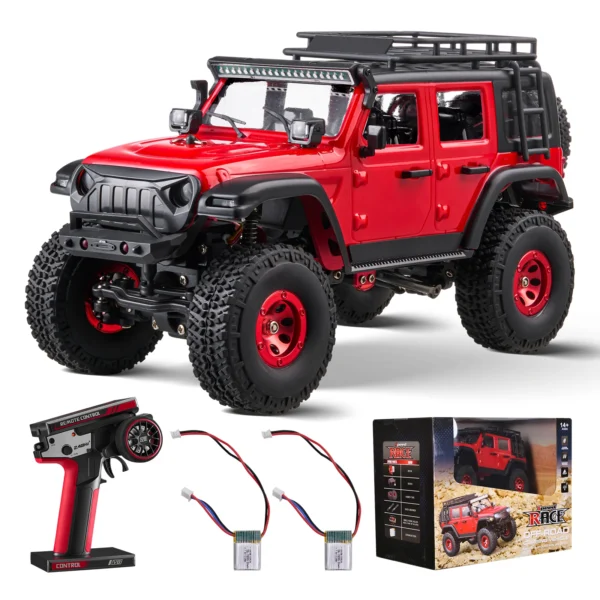 1/24 4WD RC Off-Road Truck with Lights