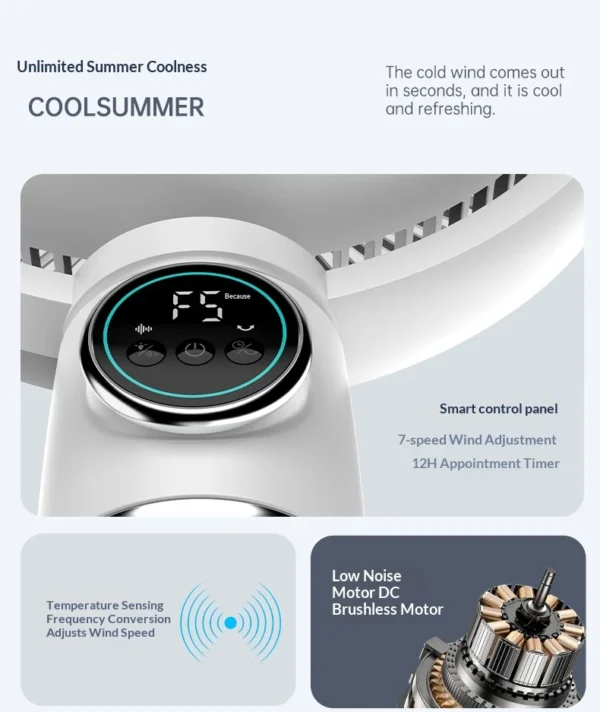 Sd936014b426c47e28773a908863afeb2g.webp Smart Air Circulation Fan Voice Control Portable