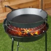 Cast iron pan with silicone cap 30 cm