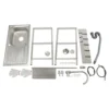 Stainless Steel Single Bowl Utility Sink Stand
