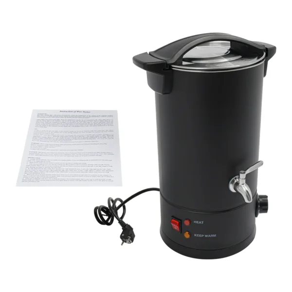 Sdf7a62fa54ad4d62b1bdc1eb4a5924f4I-2.webp Stainless Wax Melter 10L 1800W 30–110°C
