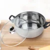 12pcs Steel Cookware Pot & Pan Set
